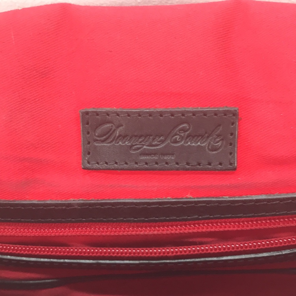 Dooney & Bourke Black Quilted Nylon/Leather Crossbody Purse - Picture 8 of 14